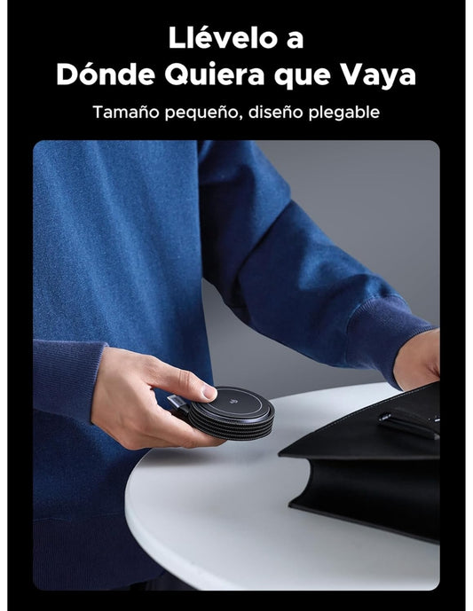 Cargador Magnético Qi2 Ugreen 15W Carga Rápida MagFlow