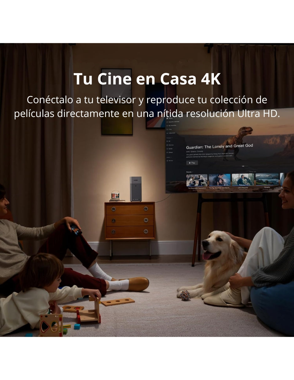 Nas Ugreen Nasync Dh2300 2 Bahías 4gb Ram 4k Hdmi