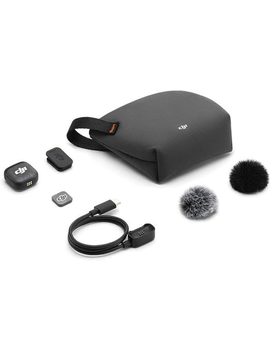 Micrófono Dji Mic 3, transmisor único, 1 Tx, negro