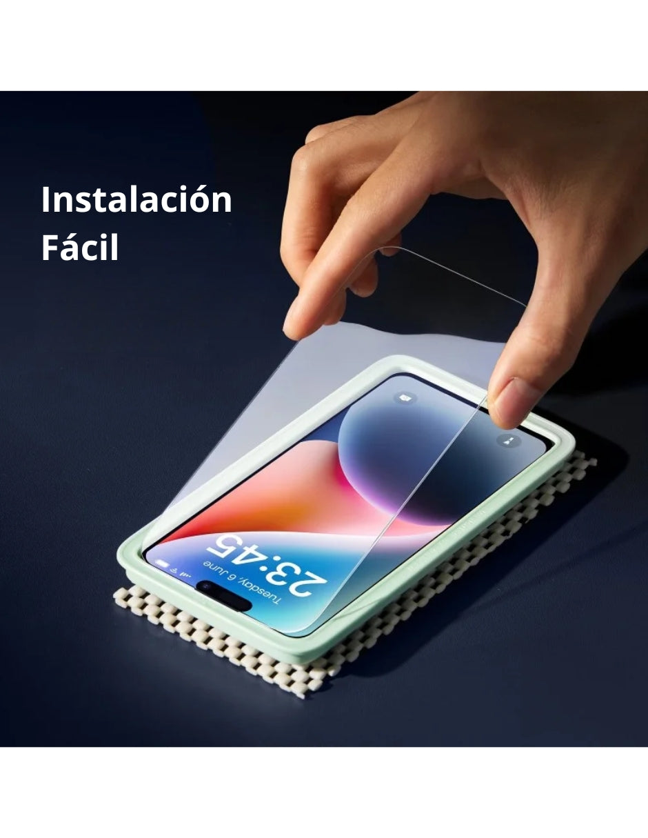 Protector Pantalla UGREEN HD Vidrio Templado iPhone 15/16 (Paq 2)
