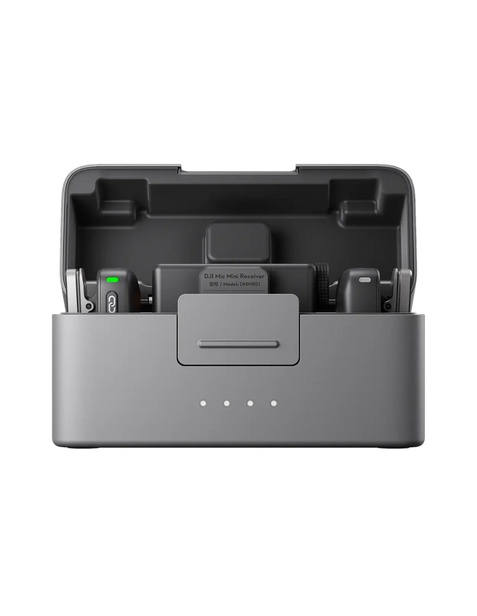 Receptor DJI Mic Mini DMMR01 Micrófono Inalámbrico Audio Profesional