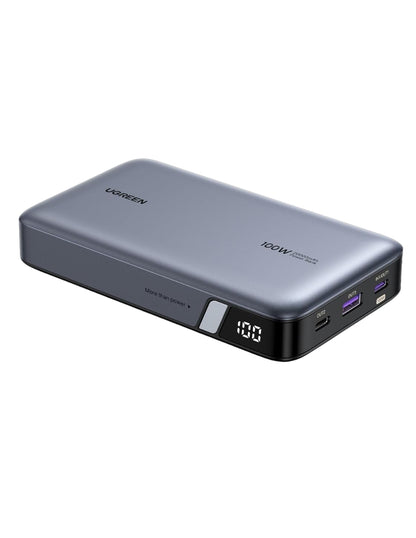 Power Bank Ugreen 20,000 mAh de 100W con pantalla digital