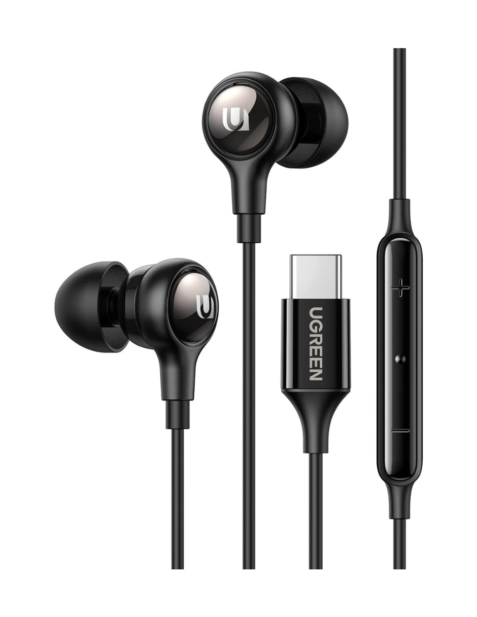 Audifonos Tipo C Ugreen con Manos Libres con Cancelación de Ruido