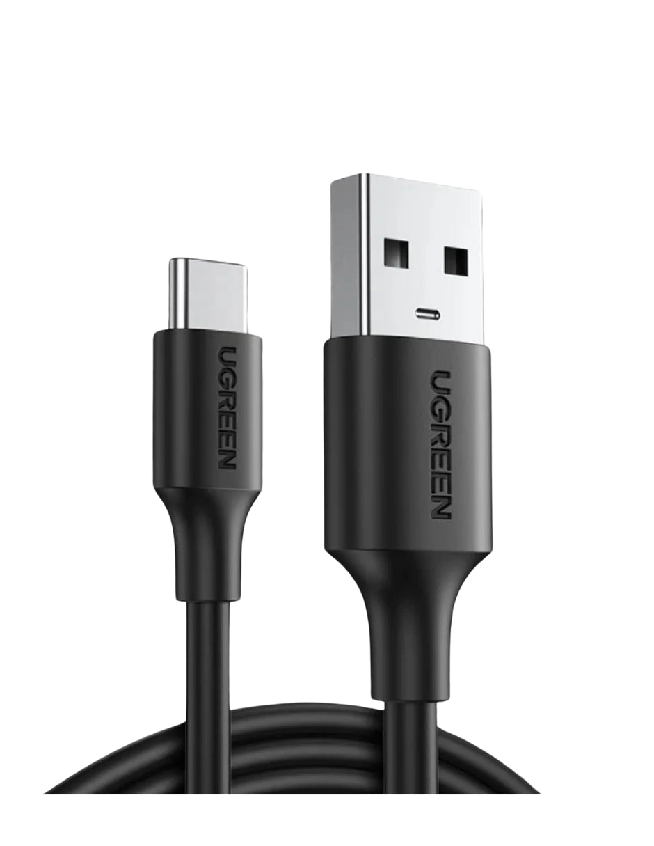 Cable USB A a USB C Ugreen 480 Mbps de 1 m color negro