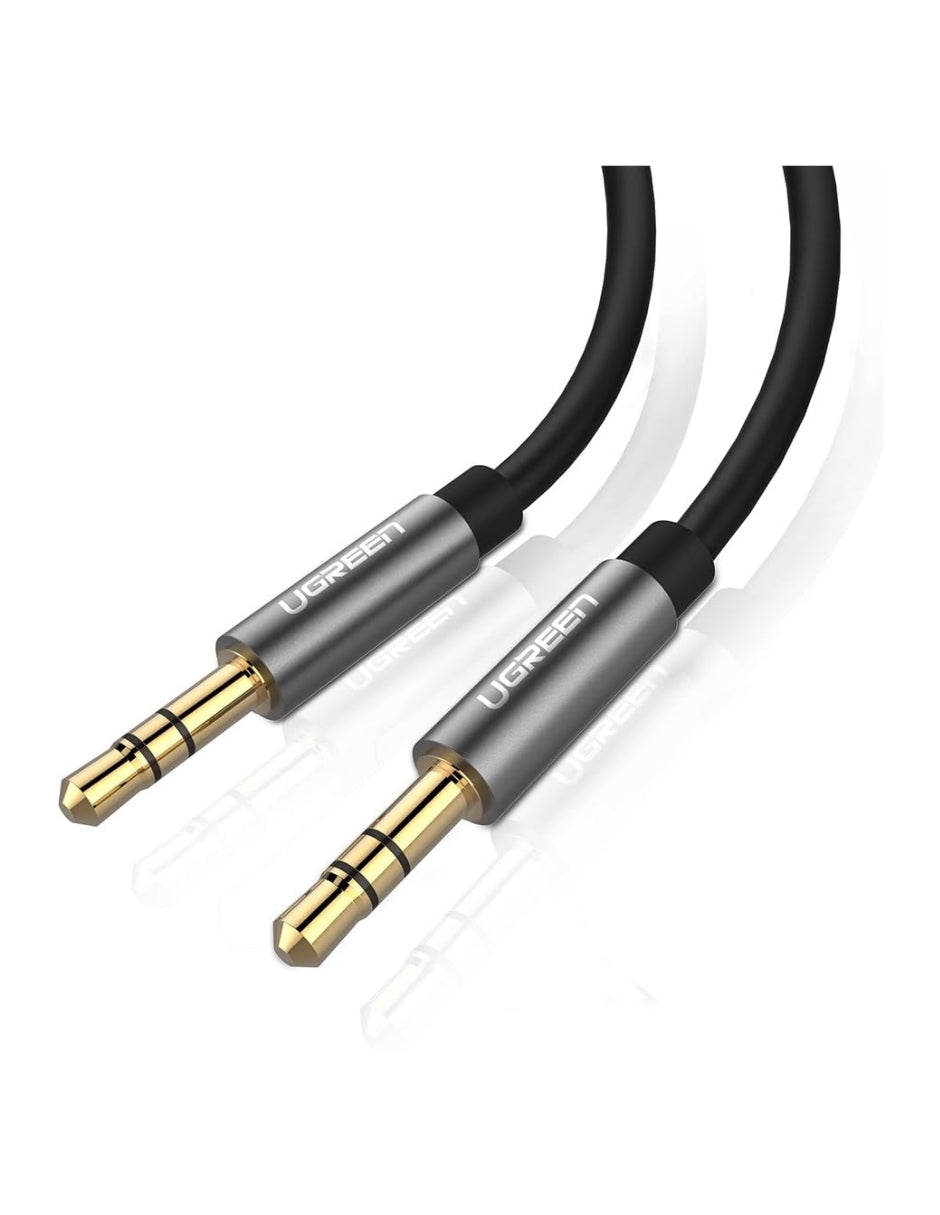 Cable Auxiliar Ugreen 10735 3.5mm Macho a Macho 2 Metros
