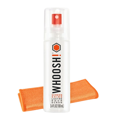 Limpiador de Pantallas Whoosh! 100 ml + 1 paño de micro fibra