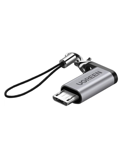 Adaptador Ugreen USB-C 3.1 a Micro USB Carga Rápida Sincronización Datos 480Mbps