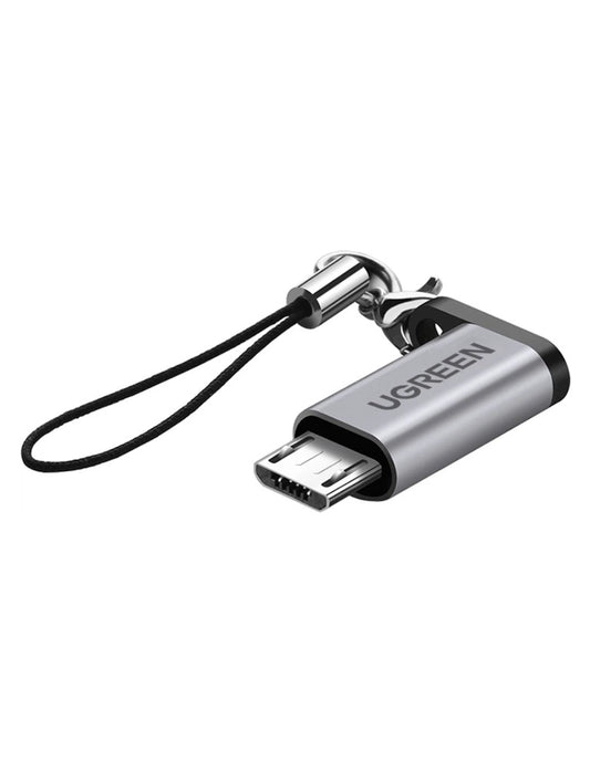 Adaptador Ugreen USB-C 3.1 a Micro USB Carga Rápida Sincronización Datos 480Mbps