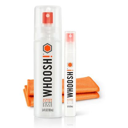 KIT de Limpieza para Pantallas Woosh! 100 ml + 8 ml + 2 paños