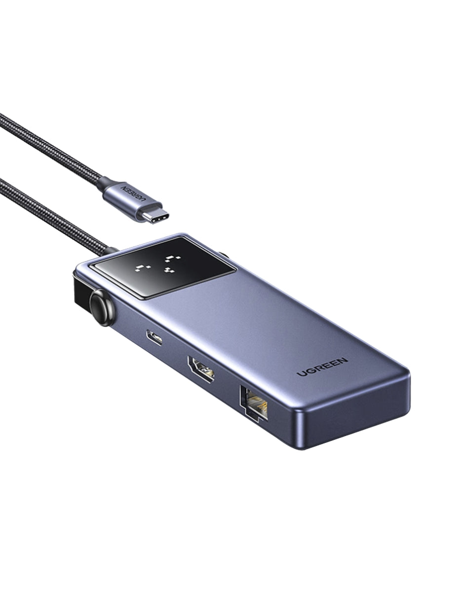 UGREEN Uno 7-em-1 USB-C Hub com HDMI 4K60Hz, USB 3.0 5Gbps e RJ45 1000Mbps