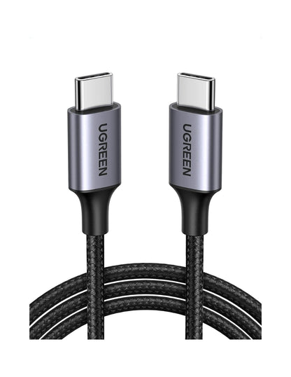 Cable Cargador Ugreen 50150 Usb C Carga Rápida de 1m color Gris
