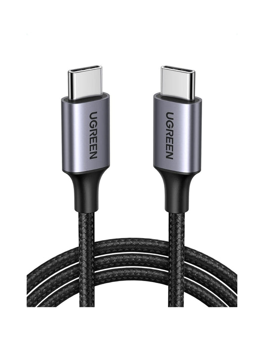 Cable Cargador Ugreen 50150 Usb C Carga Rápida de 1m color Gris