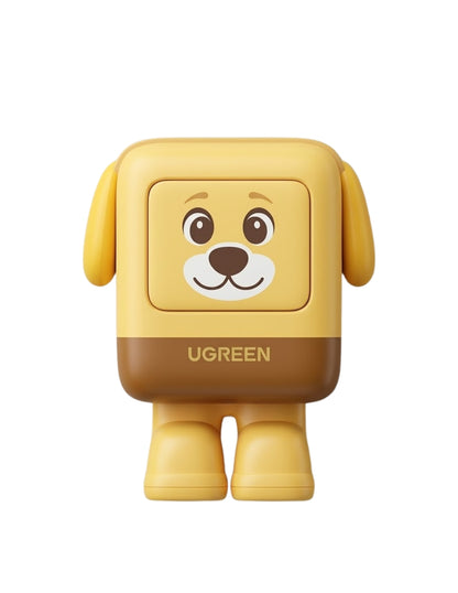Cargador Ugreen Cargadog Nexode 30w Gan Usb-c Diseño Perrito