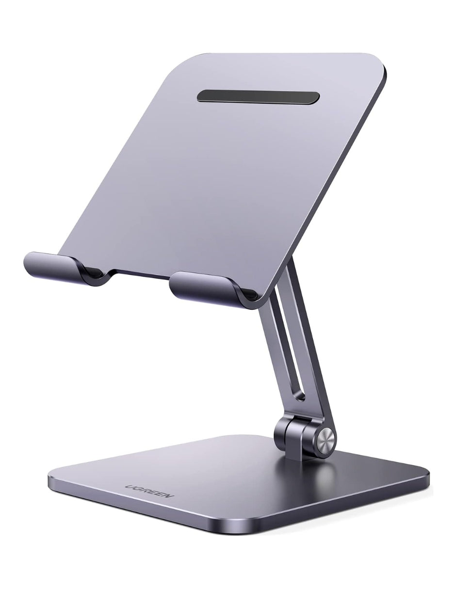 Soporte Ugreen Aluminio Plegable Multiángulo Para Tablet Celular