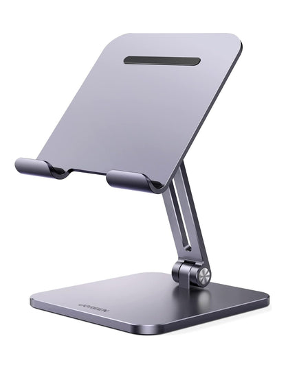 Soporte Ugreen Aluminio Plegable Multiángulo Para Tablet Celular