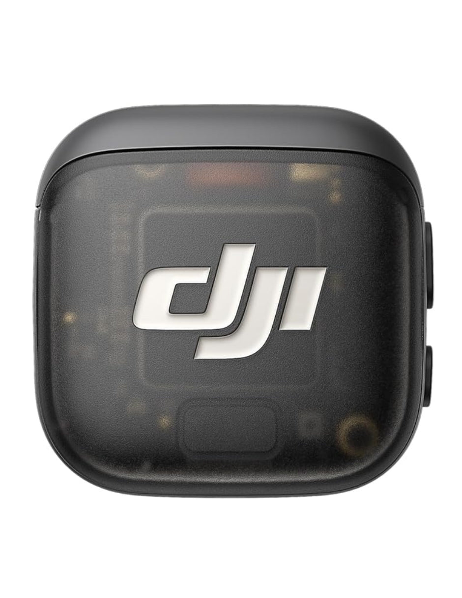 Micrófono Dji Mic 3, transmisor único, 1 Tx, negro