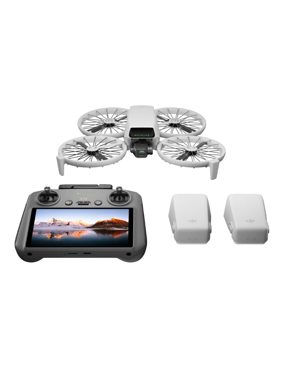 COMBO DRON DJI FLIP FLY MORE CÁMARA 4K UHD CON CONTROL REMOTO RC 2