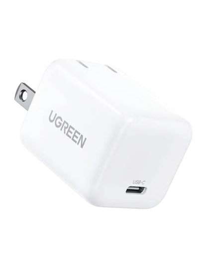 Cargador Pared Ugreen 15328 Nexode Mini 20W Usb-c Gan Blanco