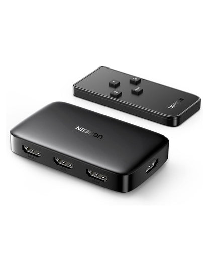 Conmutador HDMI Ugreen Switch 4K@30Hz 3 Entradas y Control Remoto
