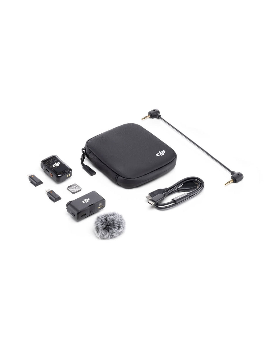 MICRÓFONO INALÁMBRICO DJI  (1TX + 1RX)