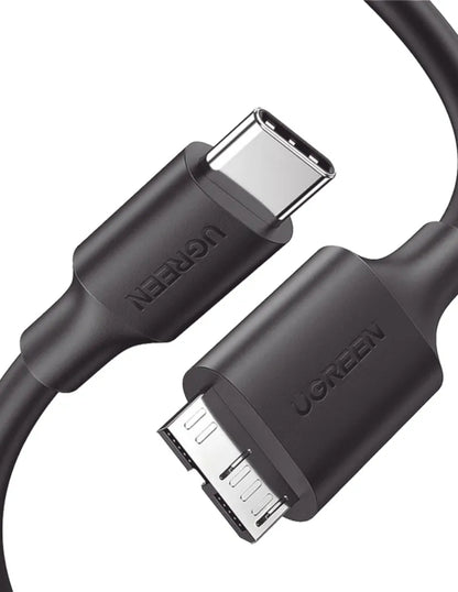 Cable Ugreen Usb C A Micro B 3.0 1m Carga Rápida 5gbps