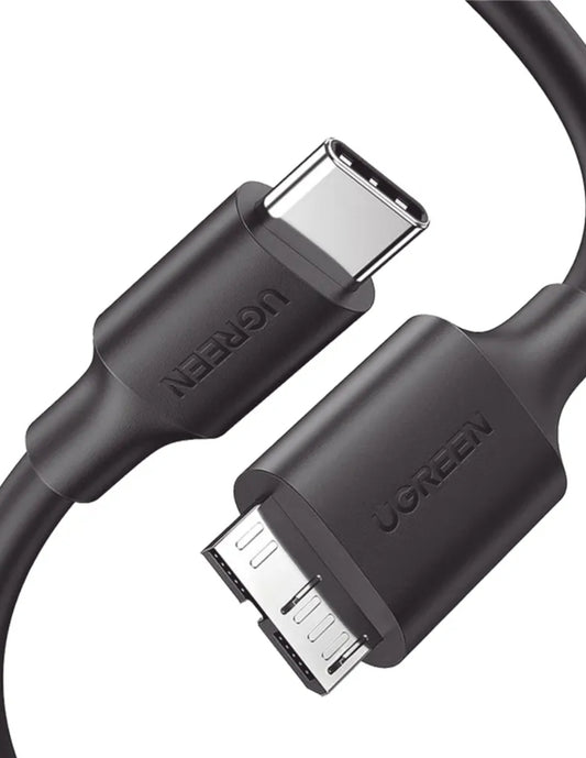 Cable Ugreen Usb C A Micro B 3.0 1m Carga Rápida 5gbps