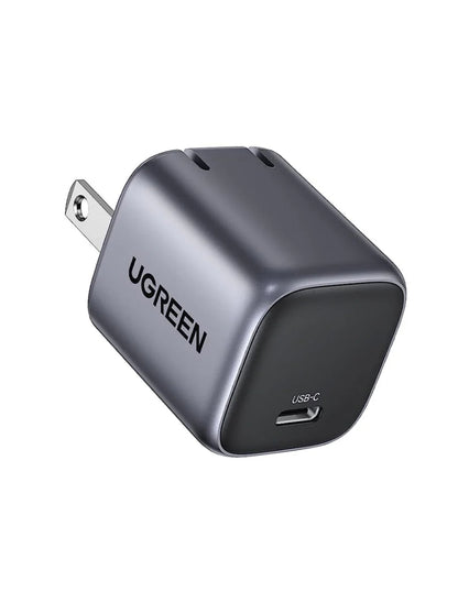 Cargador UGREEN Nexode USB C 30W GAN con Cable Usb-C 1m Gris