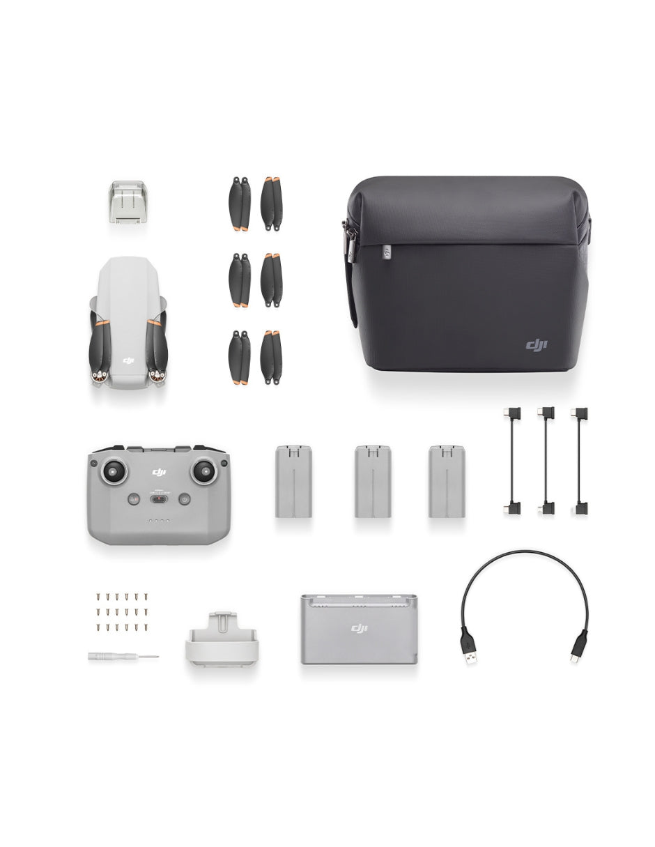 COMBO DJI MINI 4K FLY MORE CÁMARA 4K UHD CON CONTROL REMOTO RC-N1C