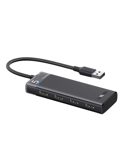 HUB USB-C 4 en 1 CM653 UGREEN USB-A 3.0 con indicador LED 5Gbps