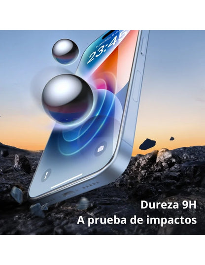 Protector Pantalla UGREEN HD Vidrio Templado iPhone 15/16 (Paq 2)