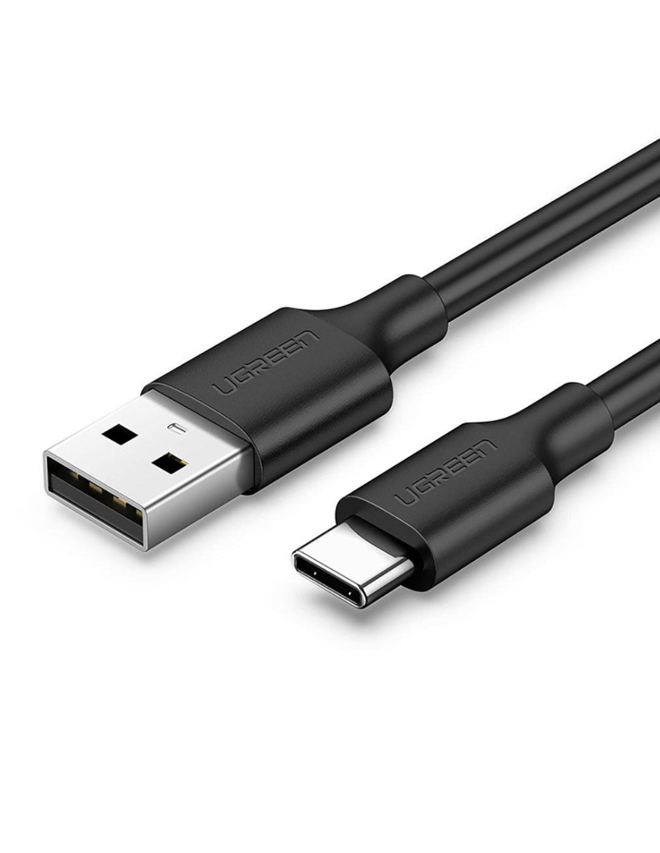 Cable USB A a USB C Ugreen 480 Mbps de 1 m color negro