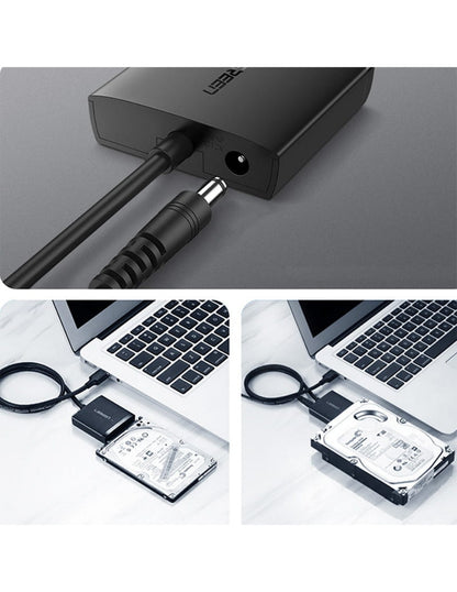 Adaptador UGREEN USB 3.0 a SATA III para Discos Duros 2.5" y 3.5" SSD/HDD
