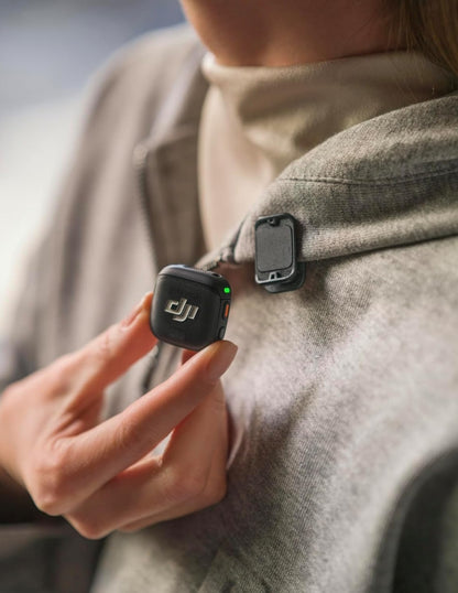 Micrófono Dji Mic 3, transmisor único, 1 Tx, negro