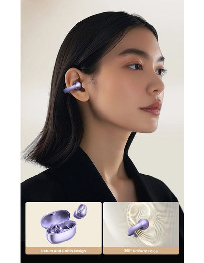 Audífonos Inalámbricos HiTune S3 UGREEN Bluetooth 5.3 Earbuds Morados