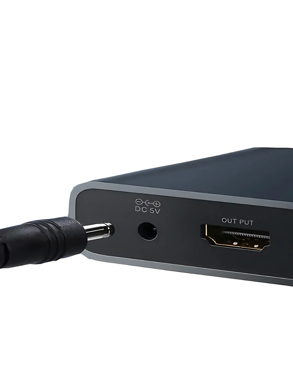 Conmutador HDMI 4 en 1 UGREEN 50745 4K con Control Remoto