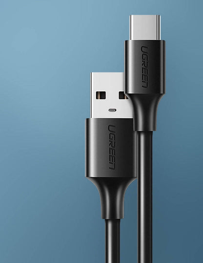 Cable USB A a USB C Ugreen 480 Mbps de 1 m color negro