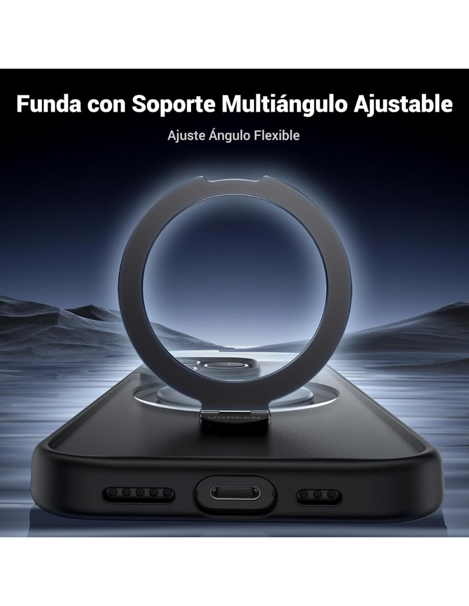 Funda UGREEN LP764 MagSafe con Soporte iPhone 15 Pro Max