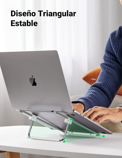 Soporte Ugreen LP230 Laptop Aluminio Ajustable Plegable 11-17"