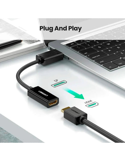 Adaptador Ugreen DisplayPort a HDMI 4K@30Hz Convertidor