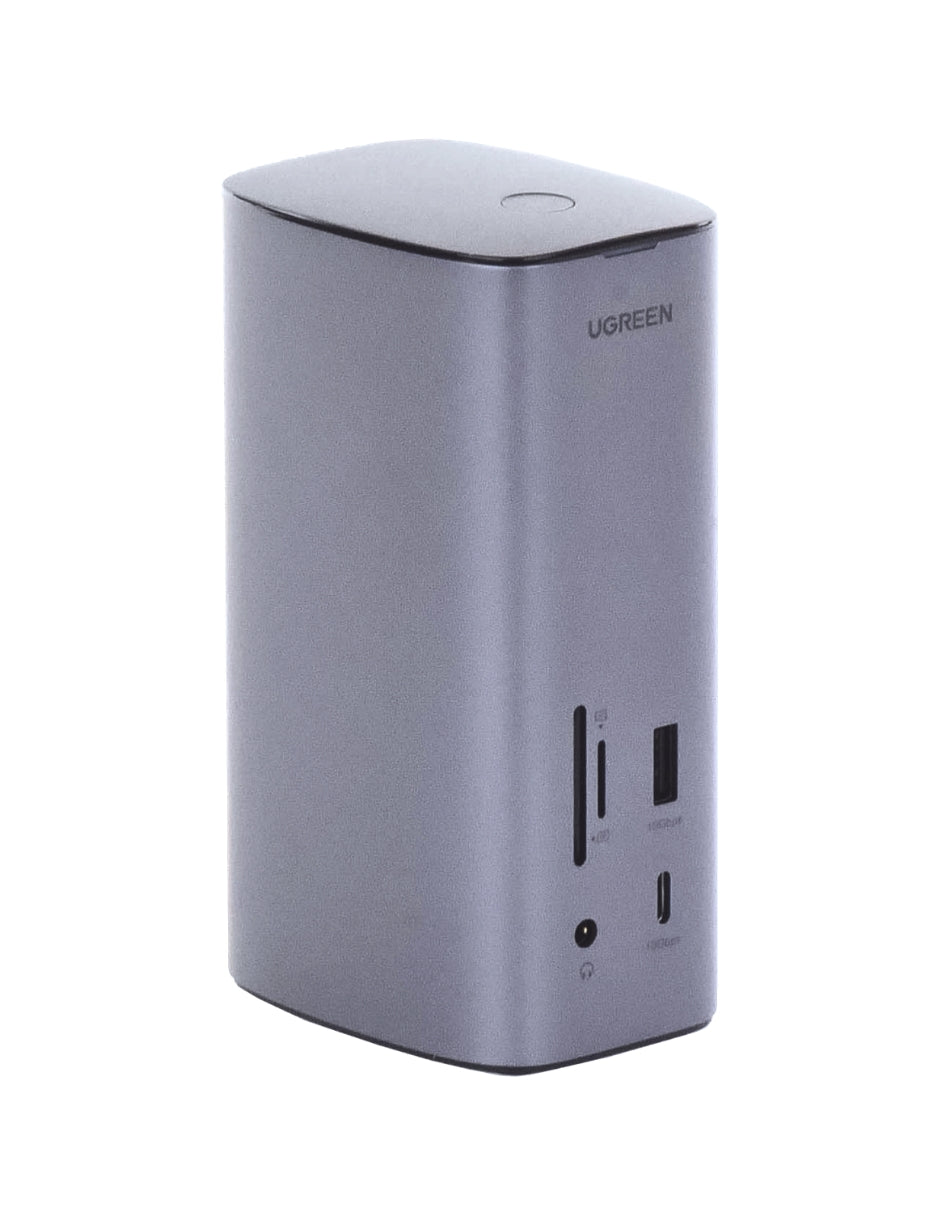 Docking Station USB C Ugreen 90325, 12 En 1, HDMI 8K/4K, DP, Ethernet, 100W PD
