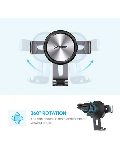 Soporte Celular Auto UGREEN Gravedad Ventilación Universal 4.7-7''