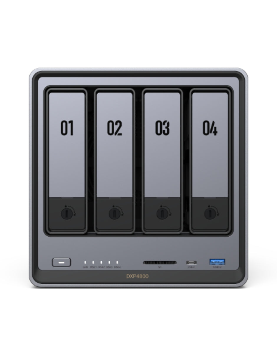 UGREEN NASync DXP4800 4-Bahías Intel N100 8GB RAM 96TB Max