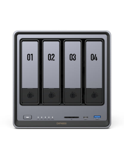 UGREEN NASync DXP4800 4-Bahías Intel N100 8GB RAM 96TB Max