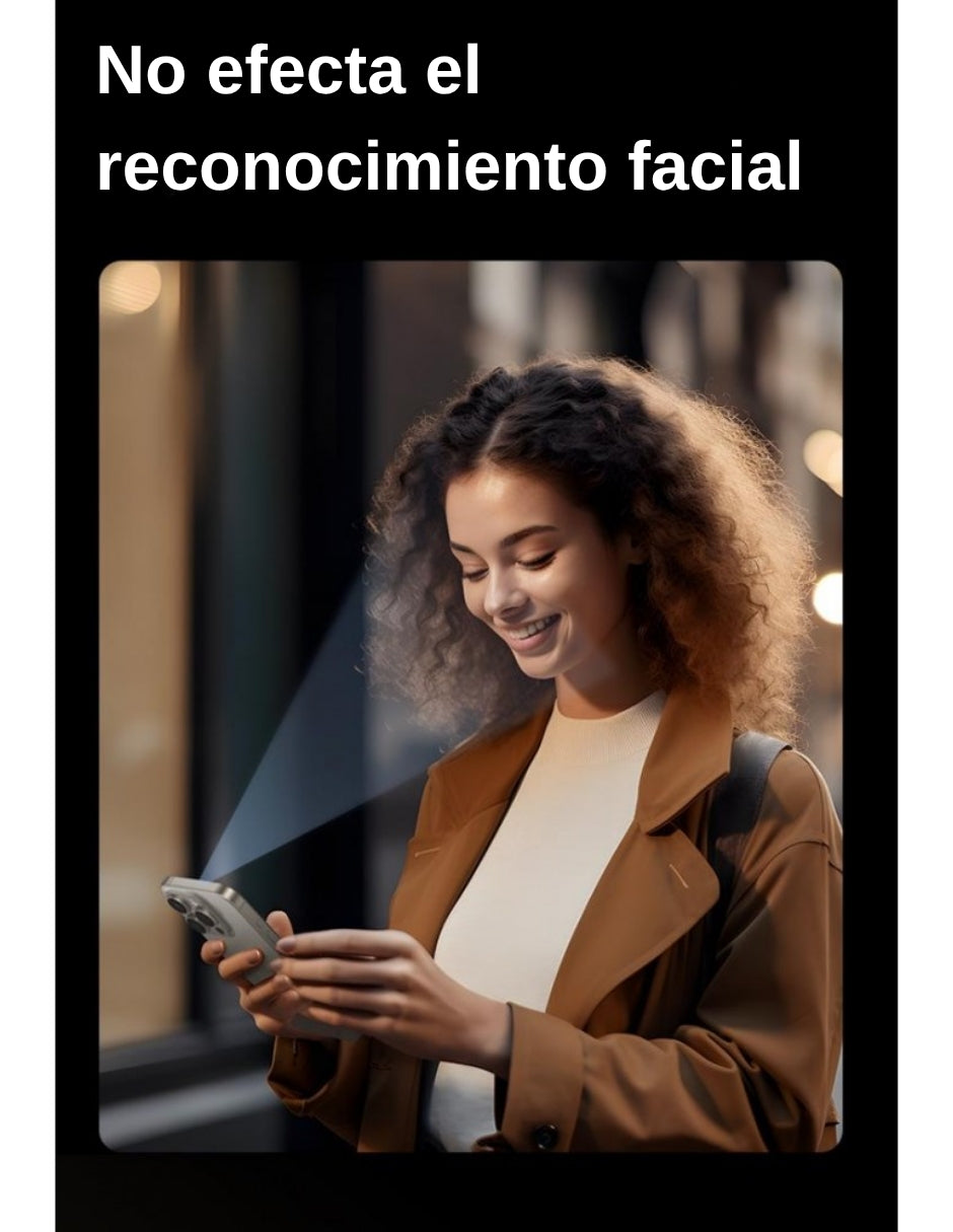 Mica de privacidad Ugreen anti-huellas para iPhone 15 Pro