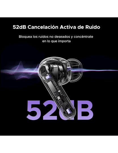 Audífonos Inalámbricos ANC EchoBuds UGREEN con pantalla inteligente