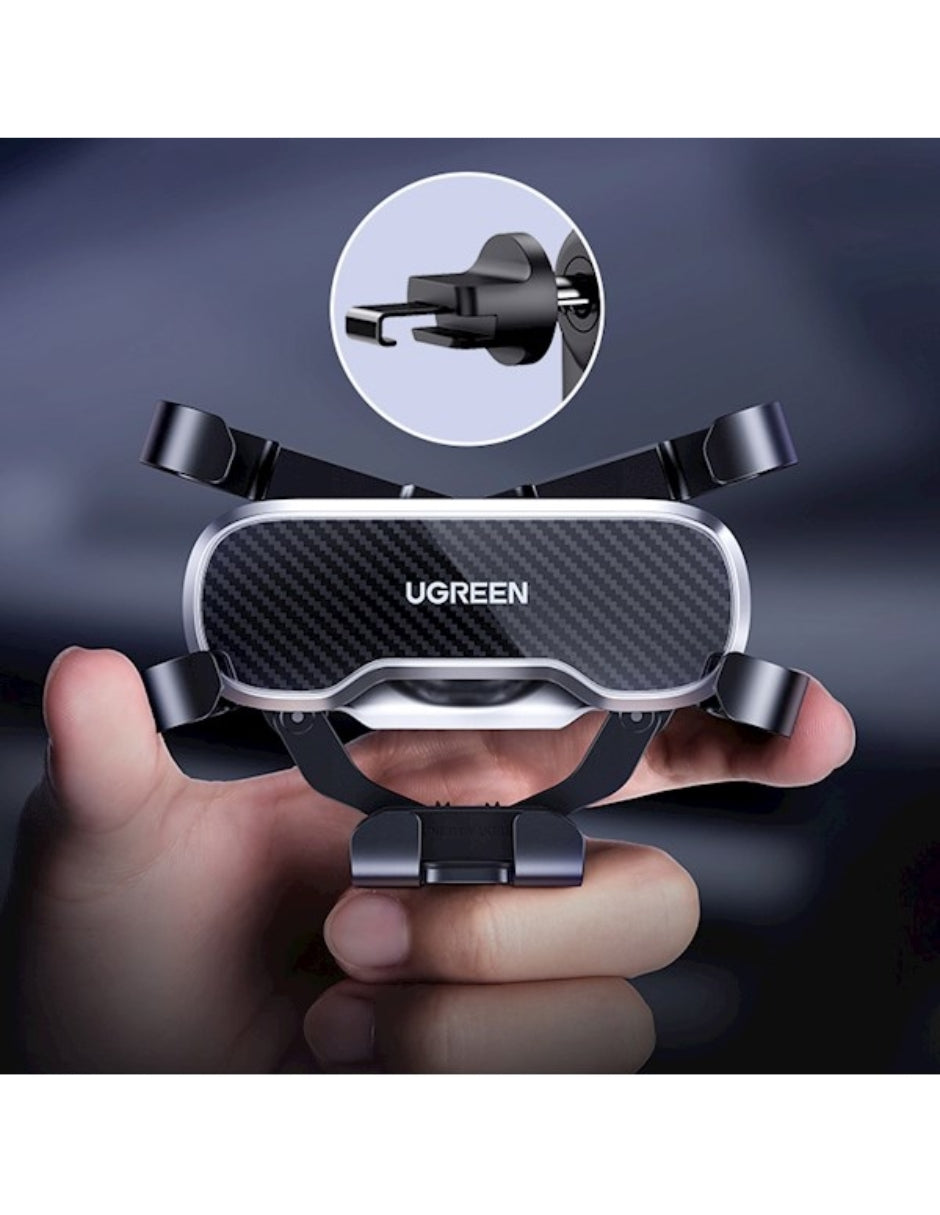 Soporte Celular Auto UGREEN Gravedad Rejilla Ventilación 4.7-7''