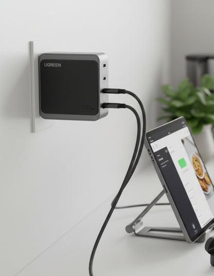 Cargador Ugreen Nexode S 100w USB A y USB C