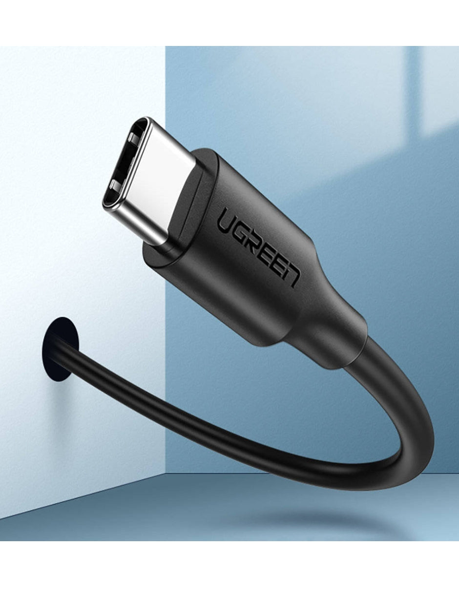 Cable USB A a USB C Ugreen 480 Mbps de 1 m color negro