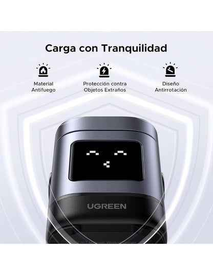 Cargador Inalámbrico Magsafe Ugreen Uno Qi2 15w Robot 45775