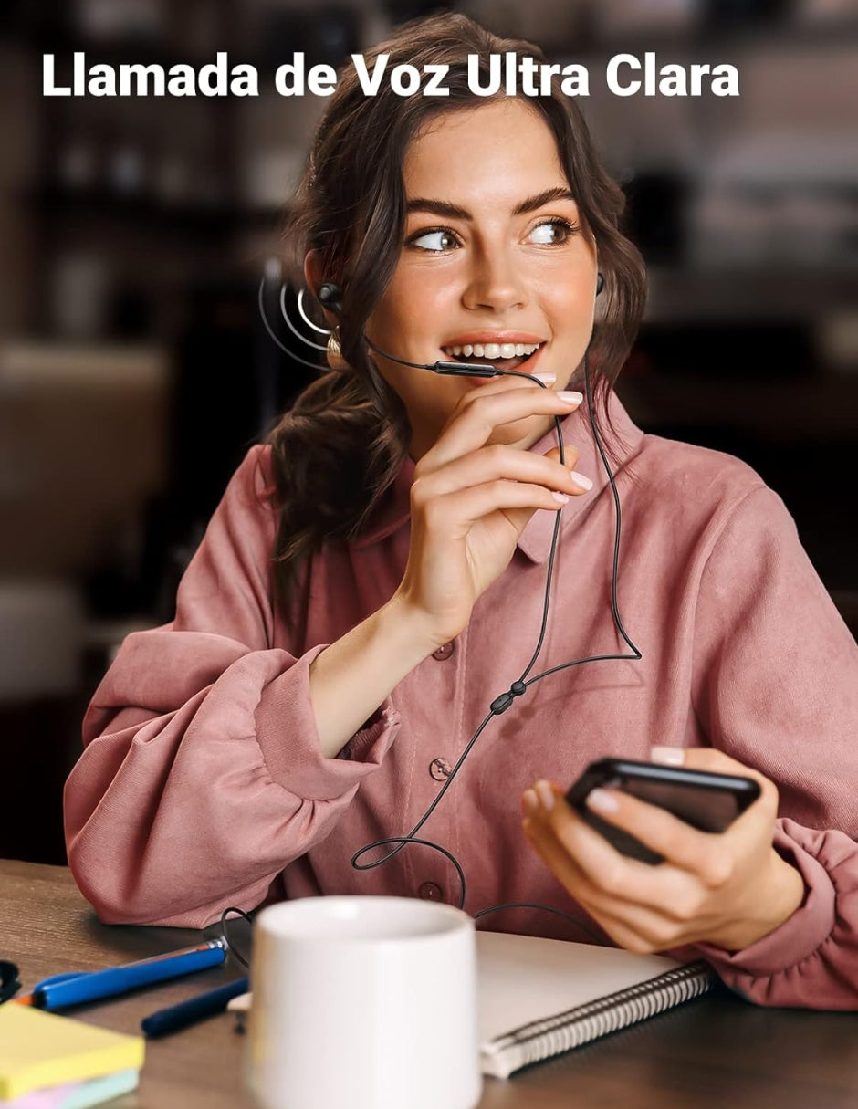 Audifonos Tipo C Ugreen con Manos Libres con Cancelación de Ruido